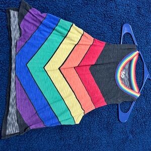 Colorful Striped Kids Top